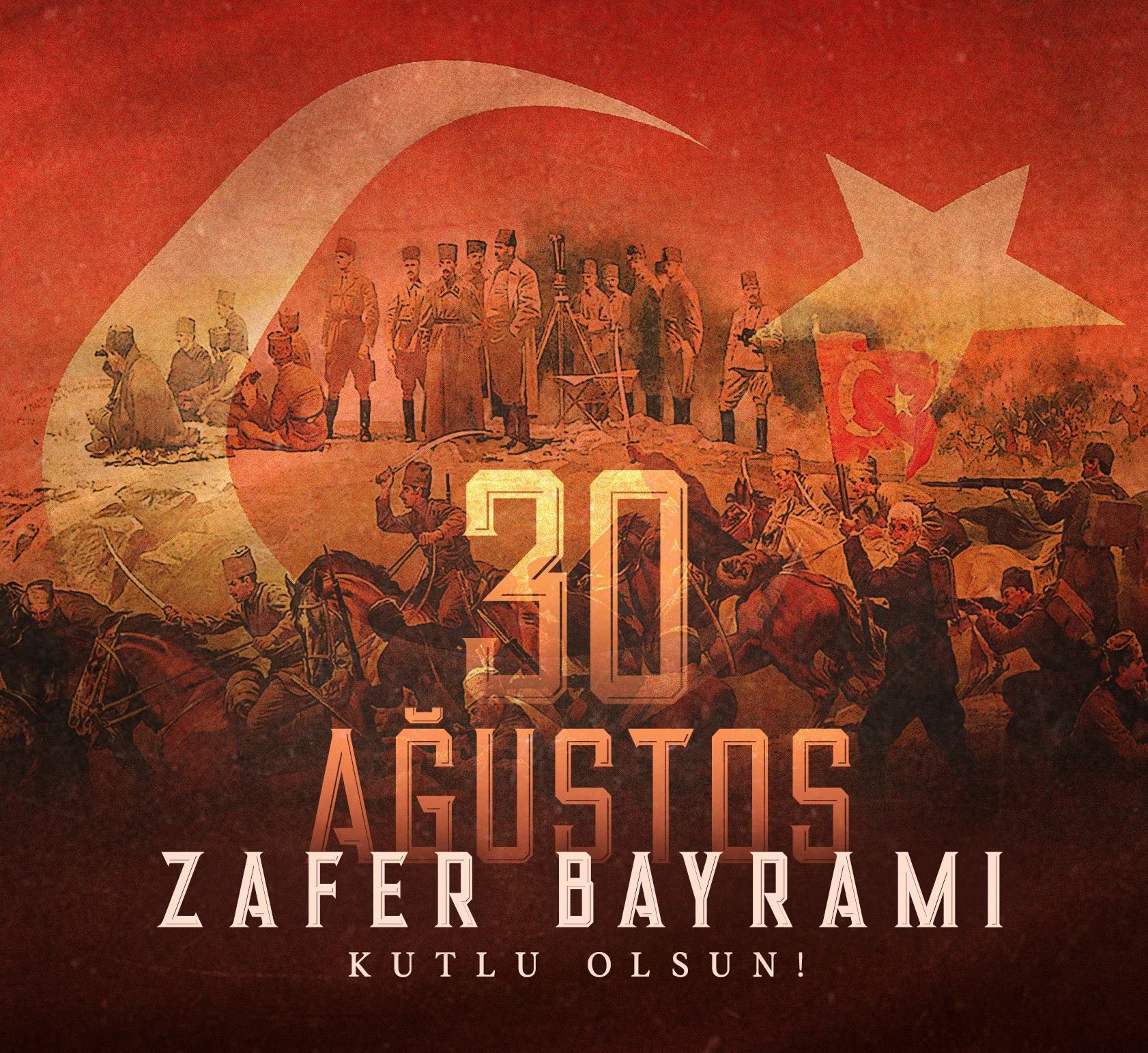 30 Ağustos Zafer Bayrami Kutlu Olsun