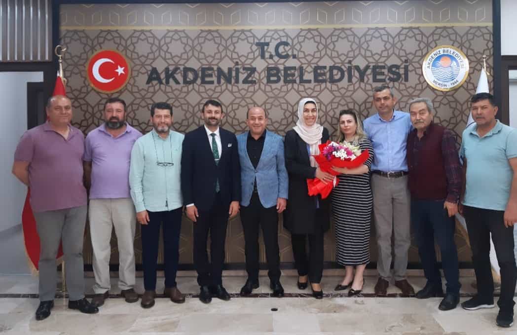Akdeni̇z Beledi̇yesi̇ne Zi̇yaret